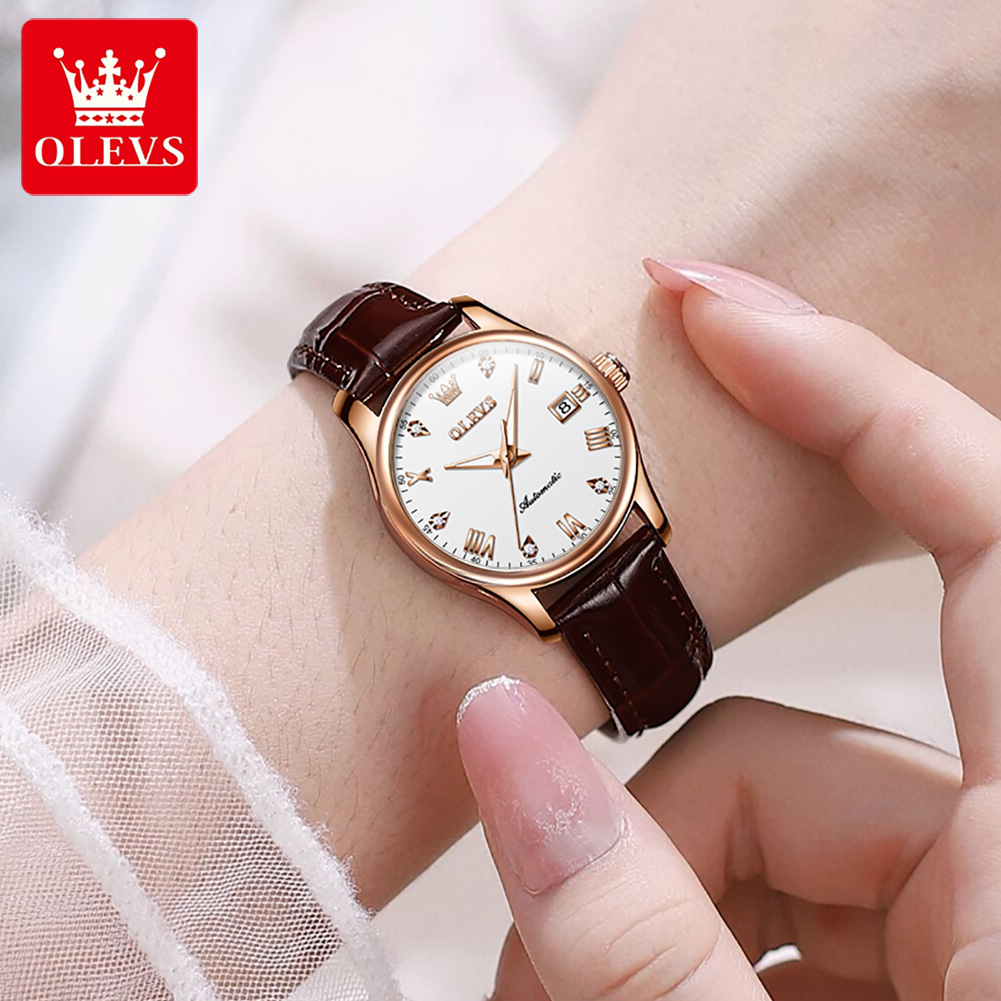 ساعة يد نسائية مضيئة مقاومة لل - مراجعة Chronograph Flyback Watch وسعره