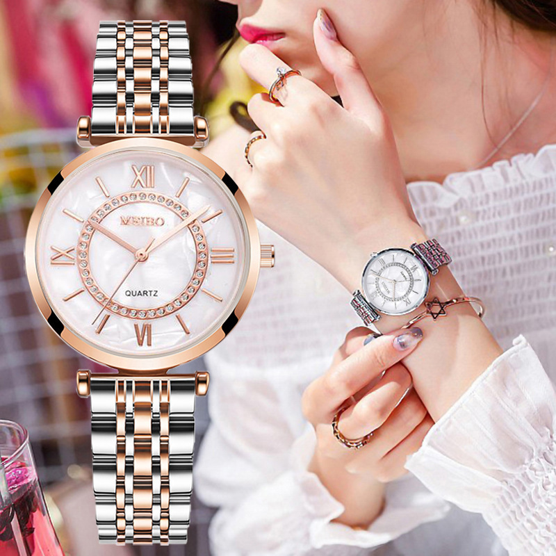 فاخر كريستال نساء ساعات يد الع - مراجعة Luxury Watch Index وسعره
