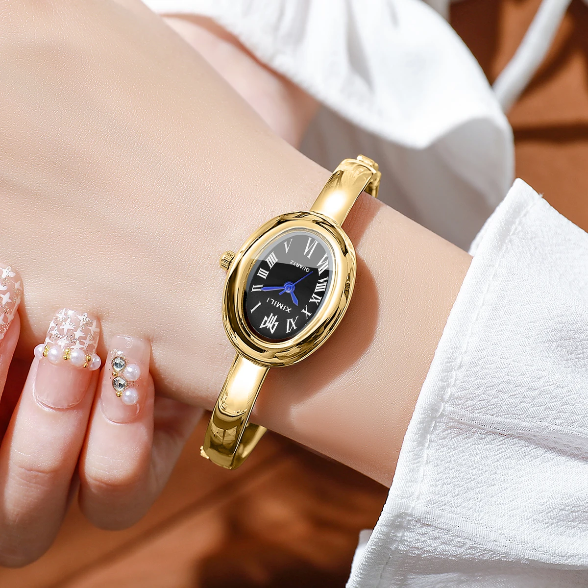 ساعة يد نسائية XIMILI 2026 بتص - مراجعة Luxury Watch White وسعره