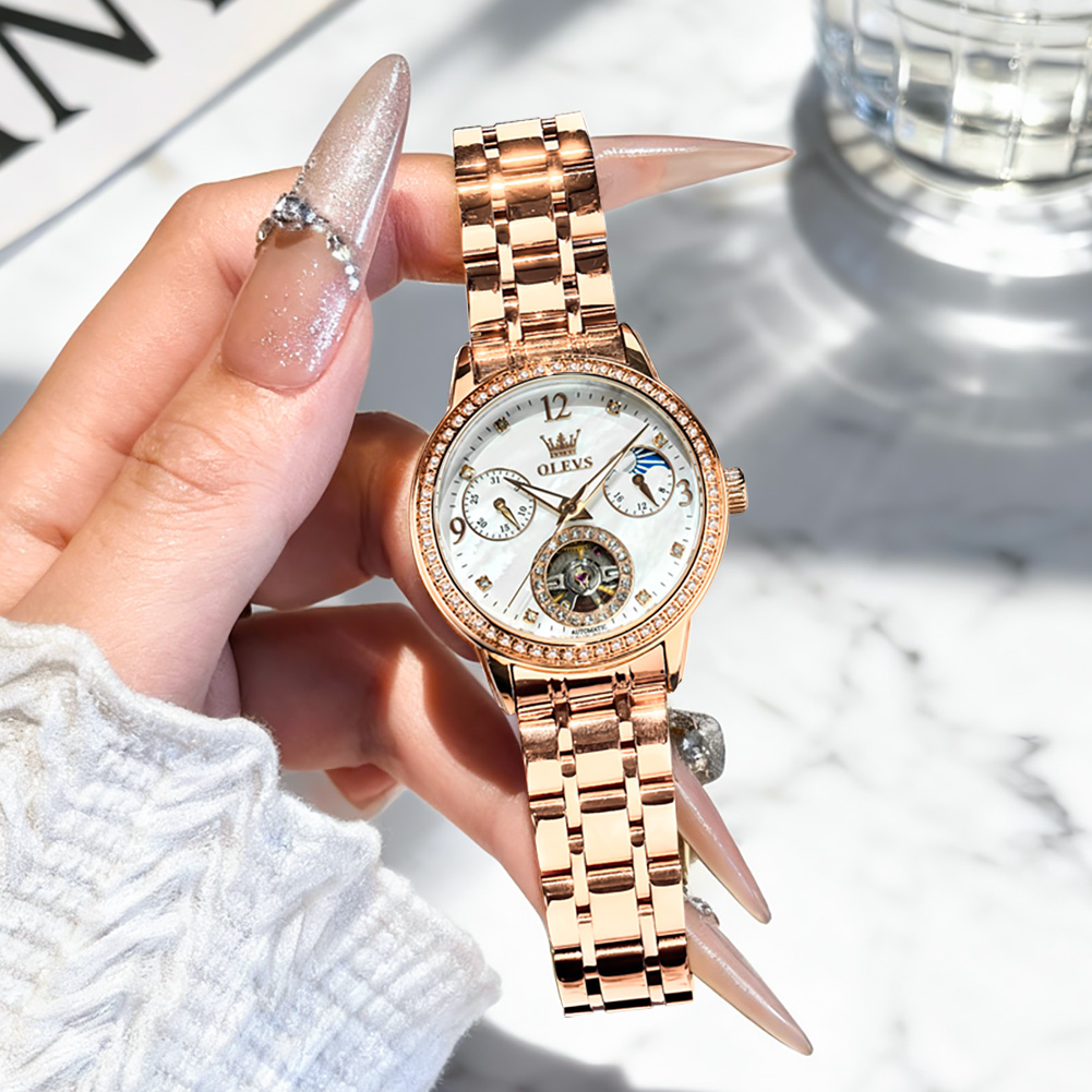 ساعات OLEVS النسائية من أفضل ا - مراجعة Luxury Watch & Jewellery وسعره
