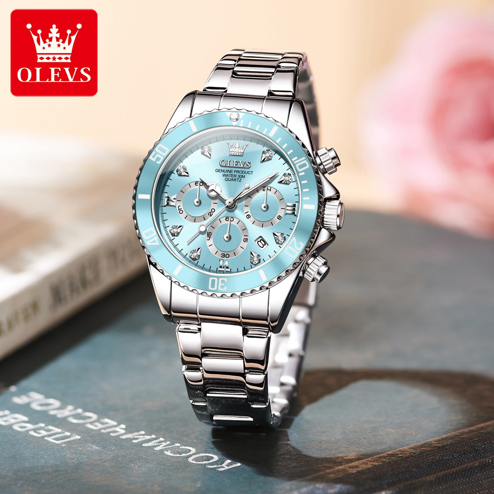 OLEVS ساعة نسائية 5632 ساعات ك - مراجعة Luxury Watch & Jewellery وسعره