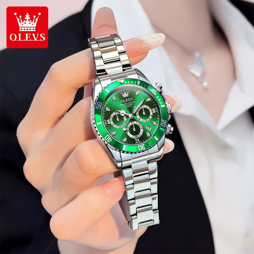 OLEVS ساعة نسائية 5632 ساعات ك - مراجعة Luxury Watch & Jewellery وسعره
