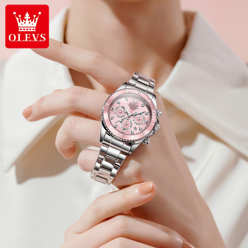 OLEVS ساعة نسائية 5632 ساعات ك - مراجعة Luxury Watch & Jewellery وسعره