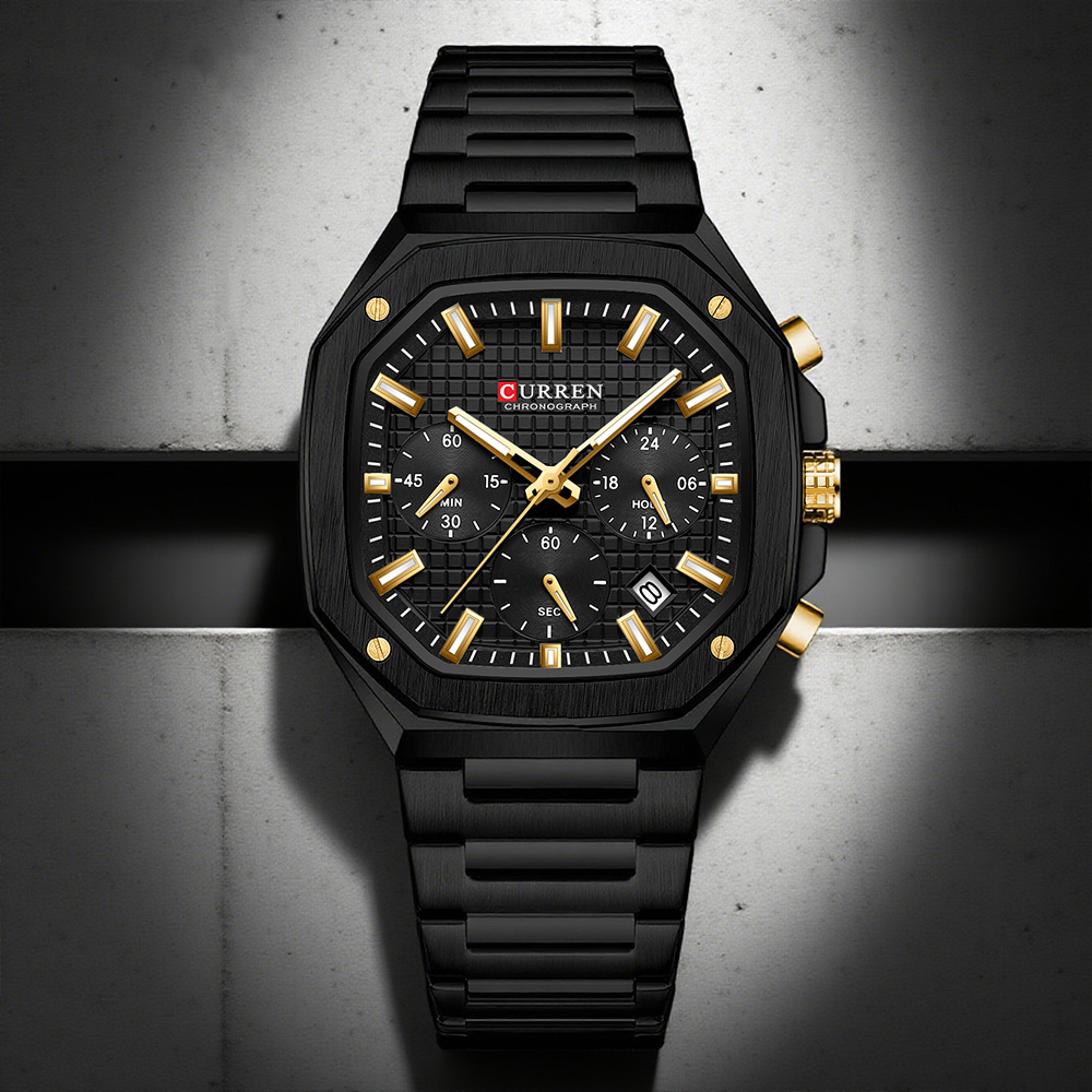 ساعة كورين كرونو مربعة فاخرة ل - مراجعة Luxury Watch Square وسعره