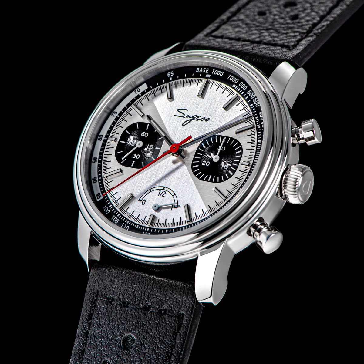 Sugess الطيار ساعة الرجال ST19 - مراجعة Chronograph Flyback Watch وسعره