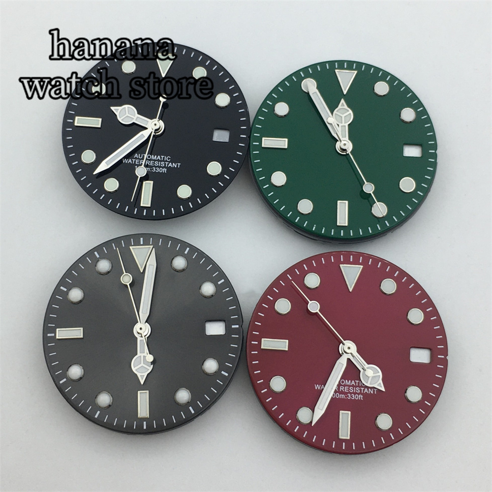 ساعة يد بقطر 29 ملم بألوان أسو - مراجعة Luxury Watch With Green Dial وسعره