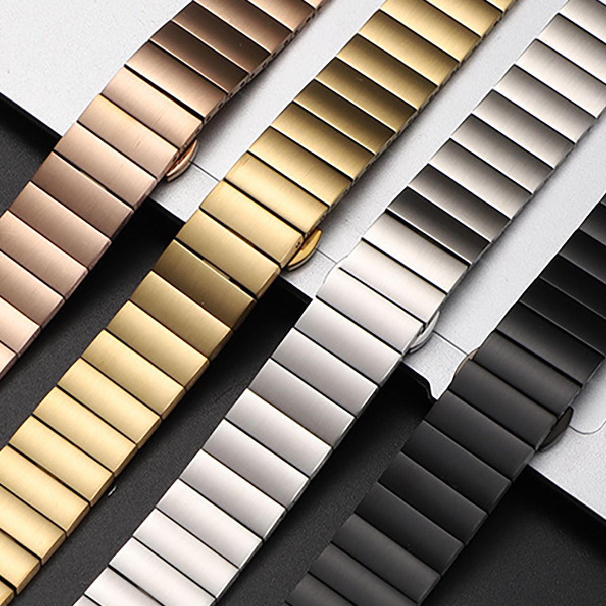 سوار من الفولاذ المقاوم للصدأ  - مراجعة Luxury Watch Galaxy وسعره