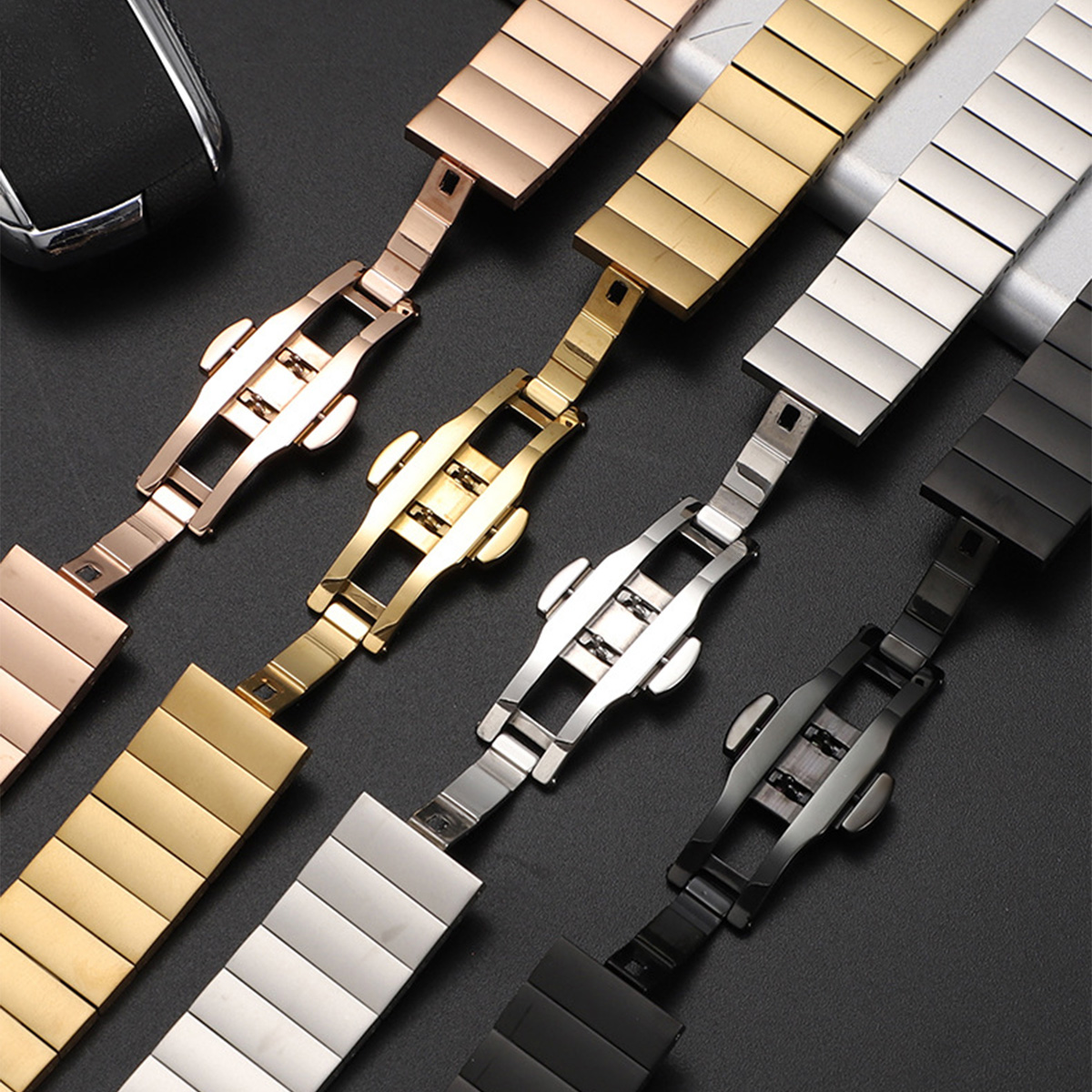سوار من الفولاذ المقاوم للصدأ  - مراجعة Luxury Watch Galaxy وسعره