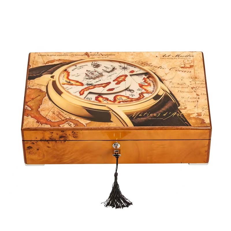 عرض ساعة خشب مع قفل للرجال ، ع - مراجعة Luxury Watch Image وسعره