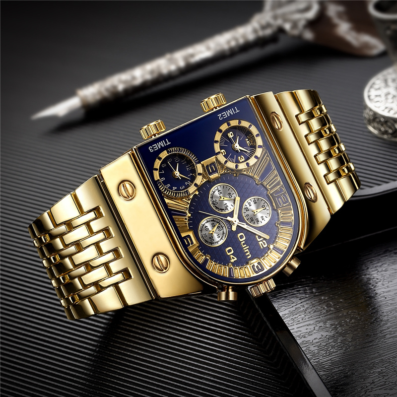 ساعات Oulm-Quartz للرجال ، ساع - مراجعة Luxury Watch Low Price وسعره