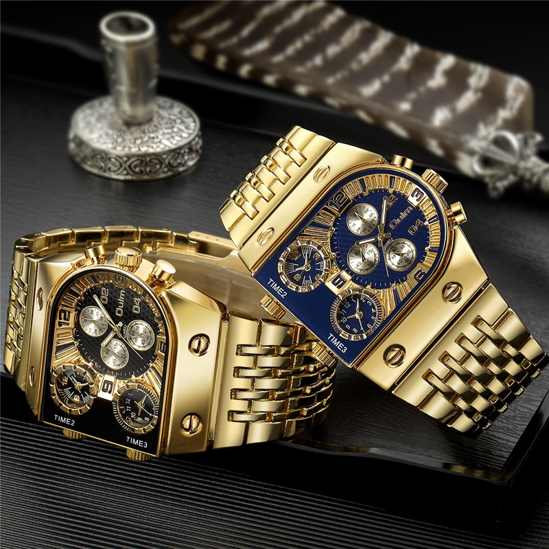 ساعات Oulm-Quartz للرجال ، ساع - مراجعة Luxury Watch Low Price وسعره