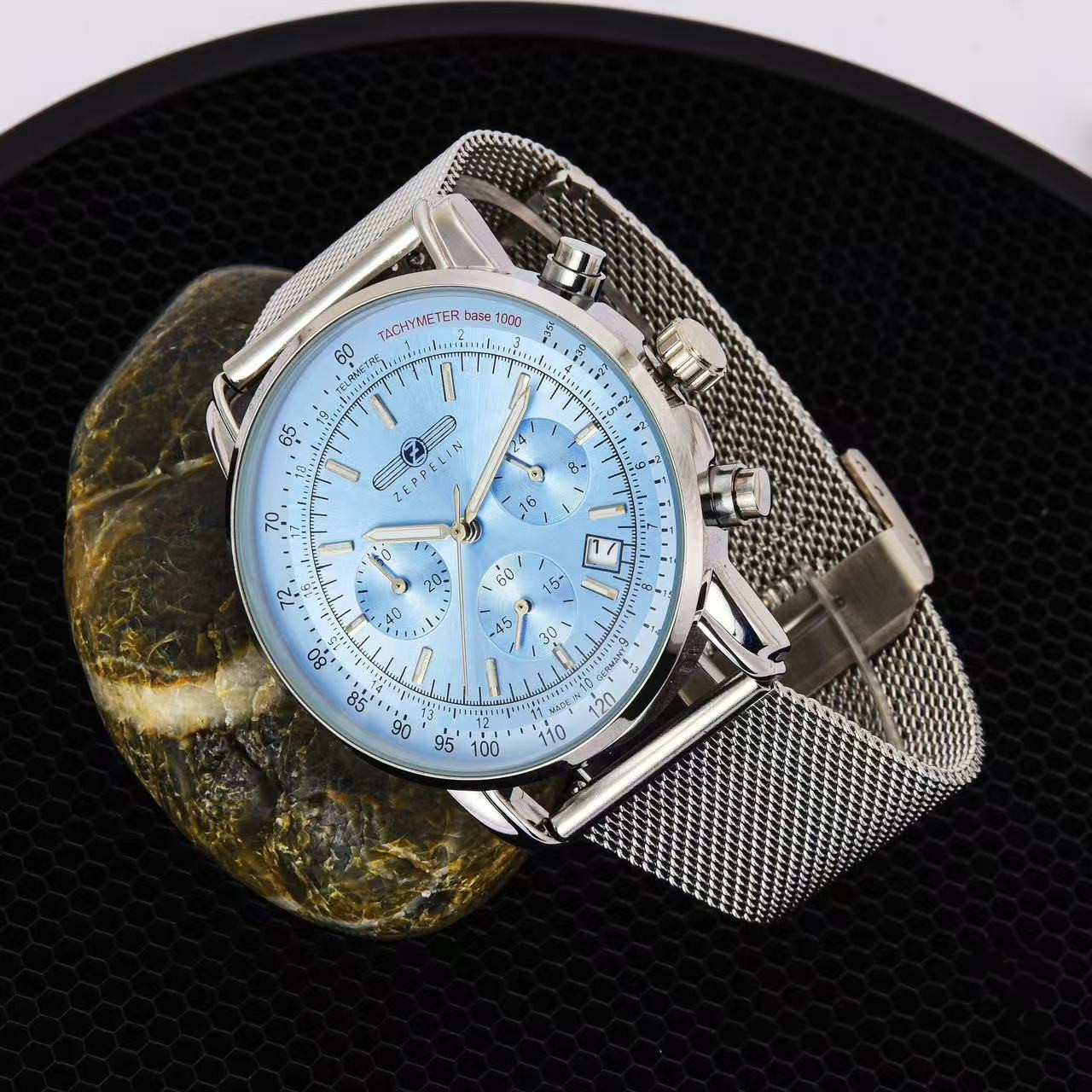 ساعة يد رجالية فاخرة موديل 202 - مراجعة Luxury Watch With Green Dial وسعره