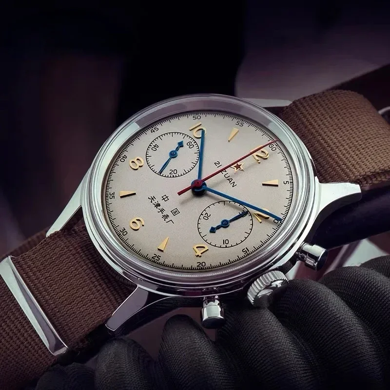 ساعات رجالية 1963، ساعة طيار 1 - مراجعة Chronograph Flyback Watch وسعره