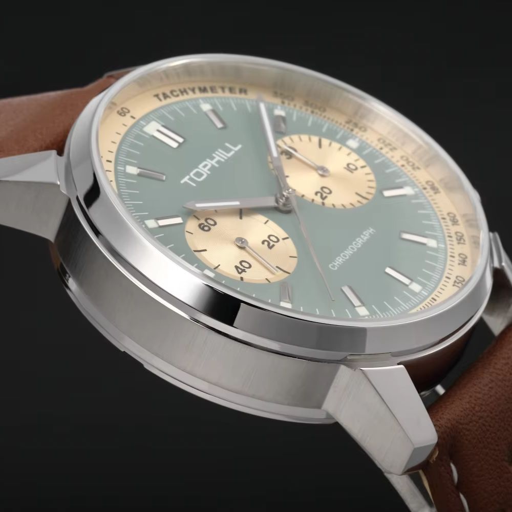 ساعة ميكانيكية للرجال من TOPHI - مراجعة Chronograph Flyback Watch وسعره